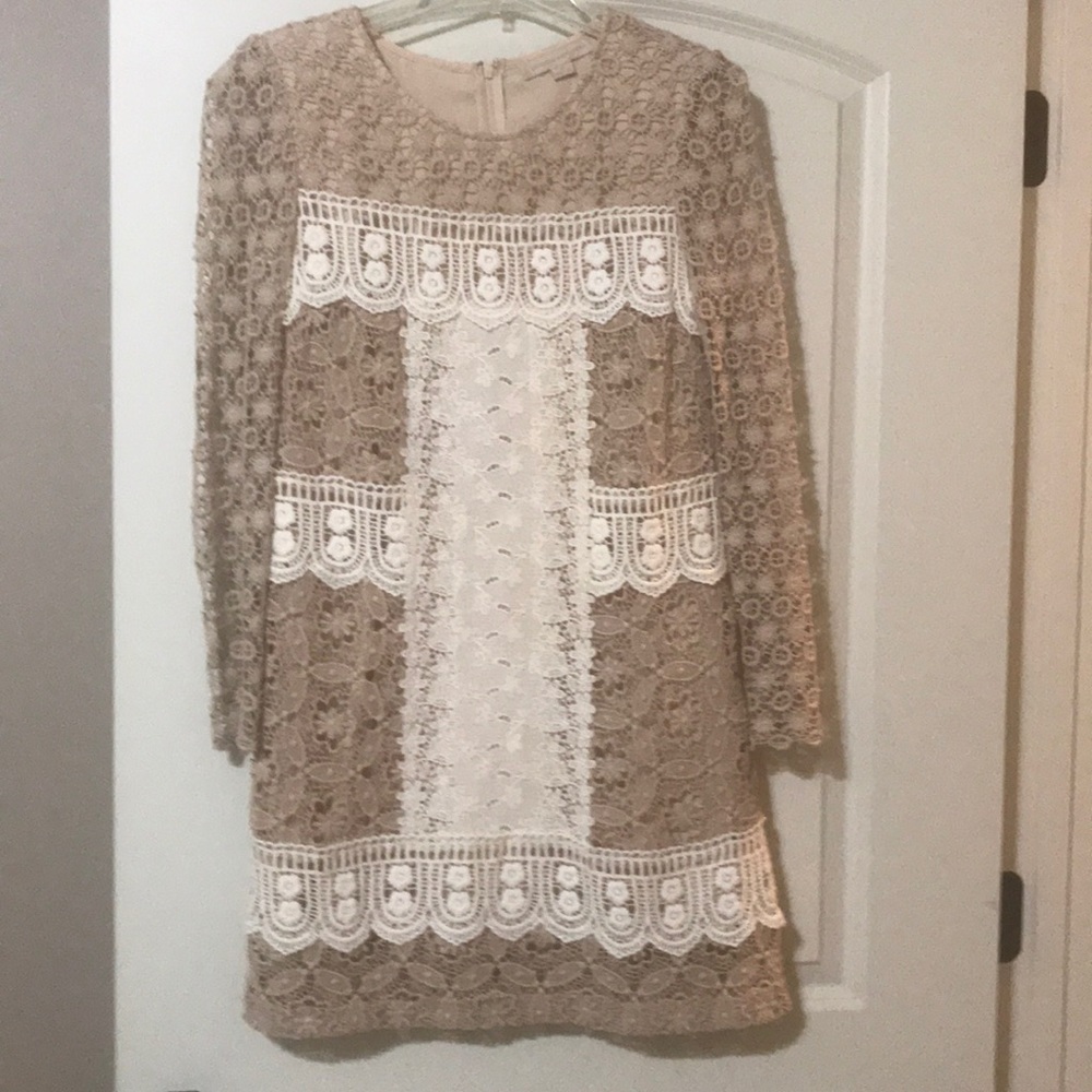 Crochet dress- fully lined
